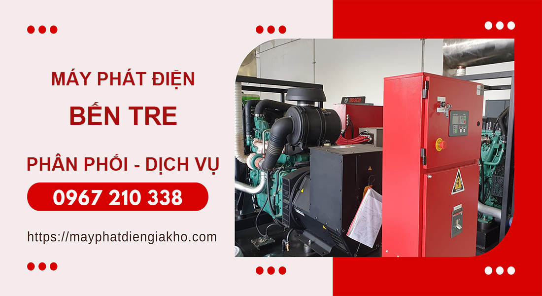 Máy phát điện tại Bến Tre